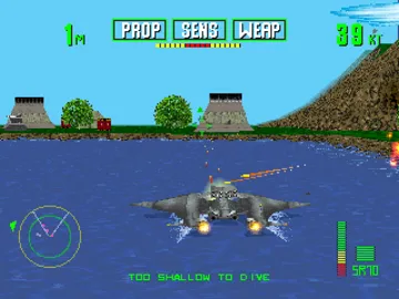 Tigershark (US) screen shot game playing